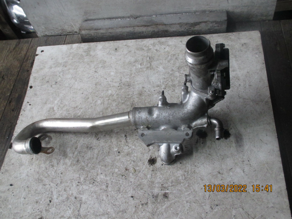 RENAULT SCENIC 2015 MK3 THROTTLE BODY WITH HOUSING PIPE