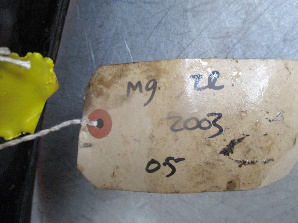 mg zr 2003 nsr near side rear pasenger side rear light