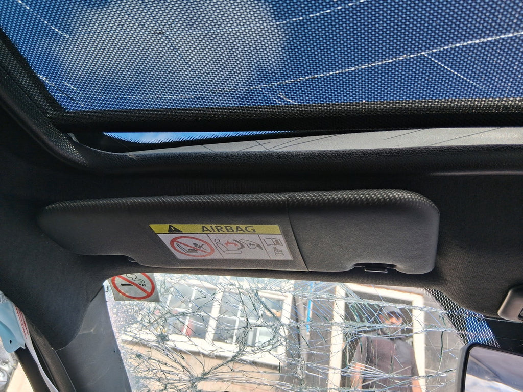 2025 FIAT 500 MHEV NSF PASSENGER SIDE FRONT LEFT SUN VISOR SHADE