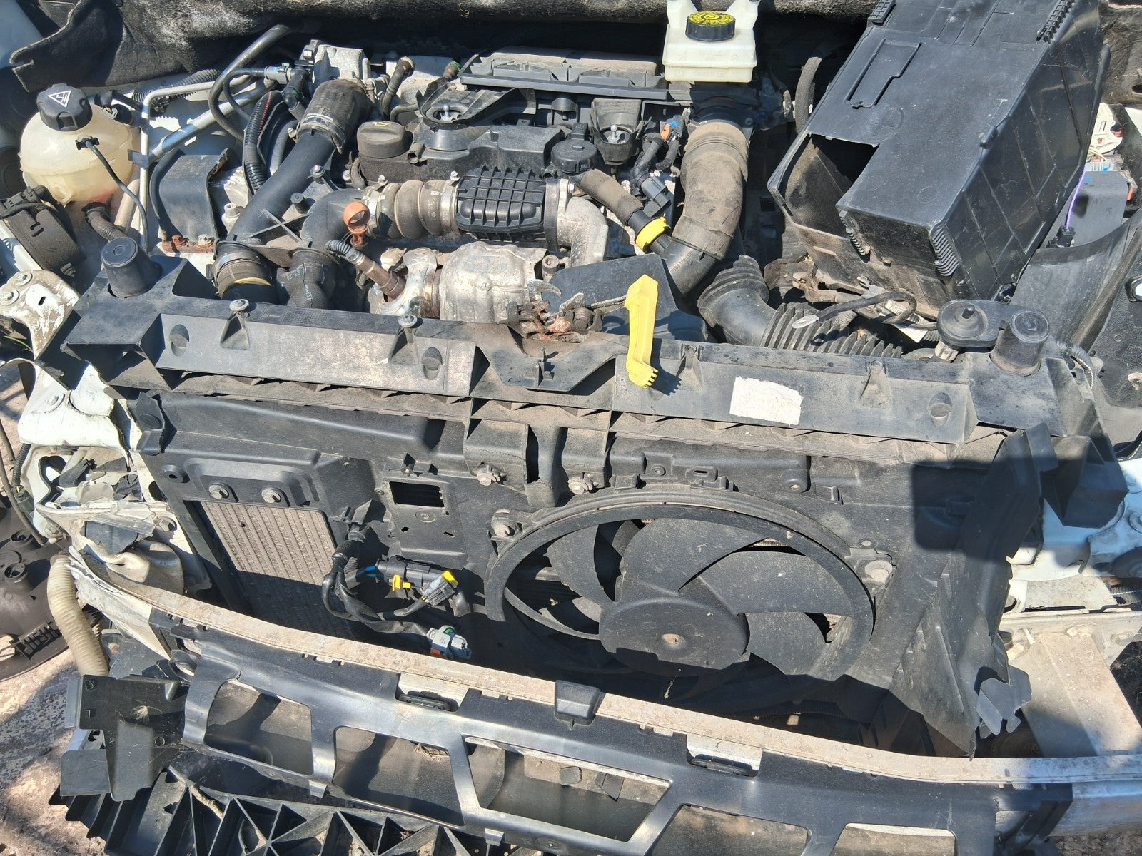 2015 PEUGEOT PARTNER MK2 1.6 DIESEL MANUAL RADIATOR RADPACK