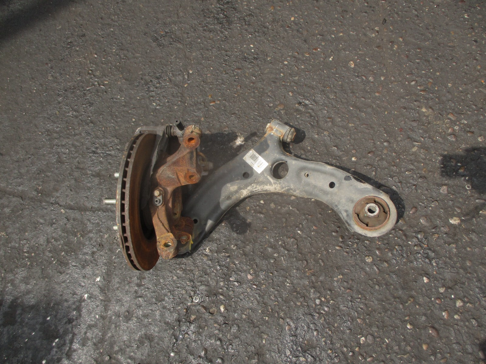 2021 KIA PICANTO MK3 1.0 PETROL NSF PASSENGER FRONT WHEEL HUB CALIPER WISHBONE