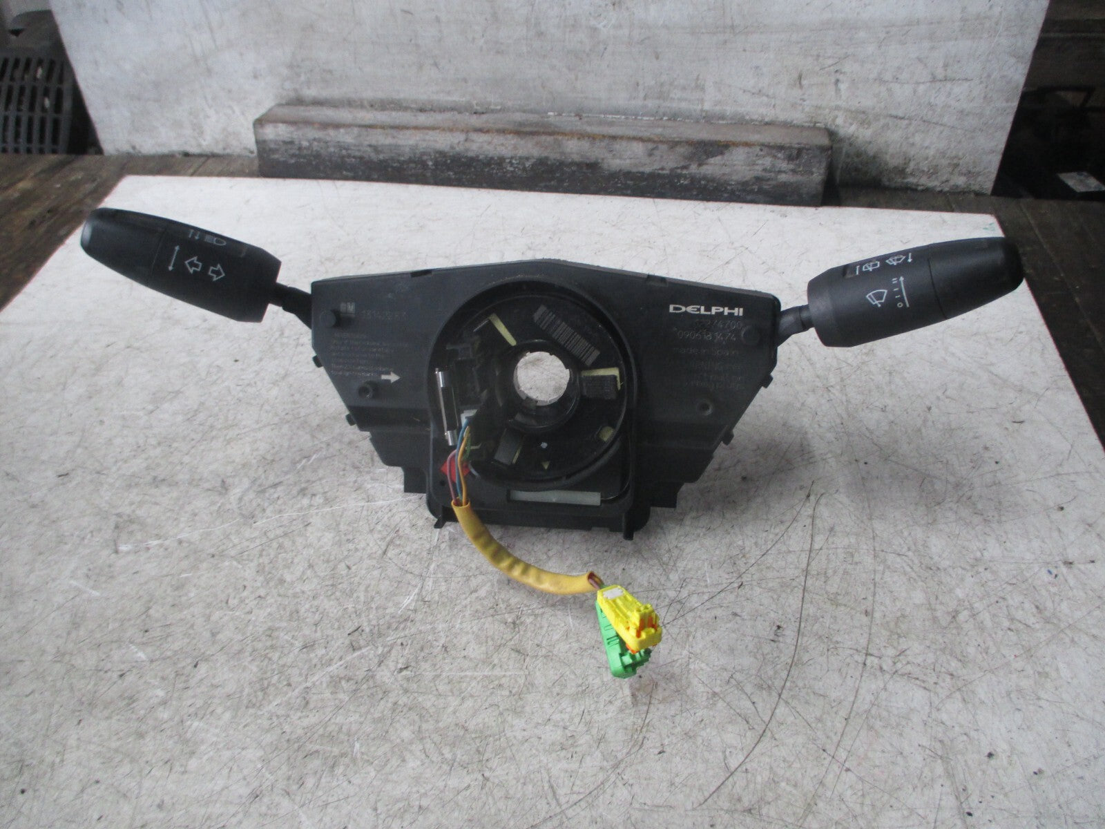 VAUXHALL CORSA D 2009 WIPER INDICATOR STALK SWITCH SQUIB CONTROL 13142283