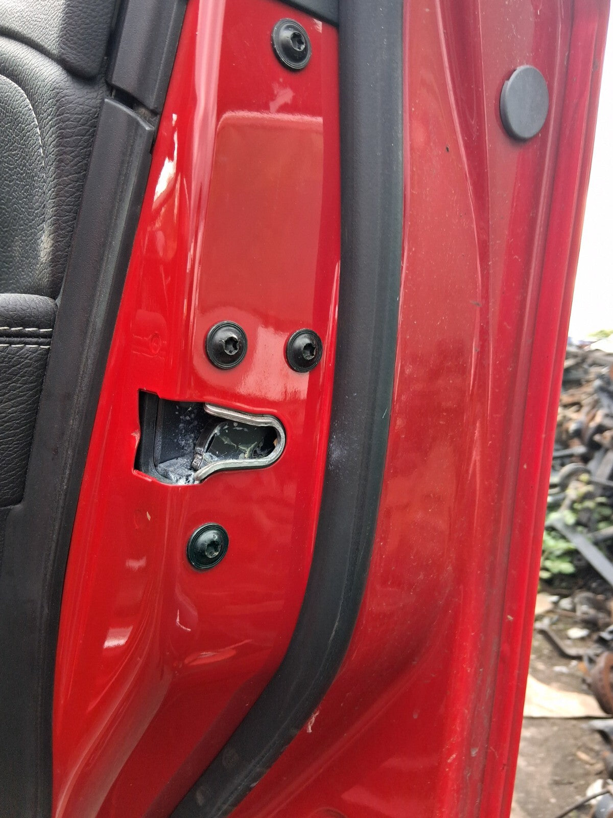 2015 VAUXHALL ASTRA J OSF DRIVER SIDE FRONT DOOR LOCK MECHANISM