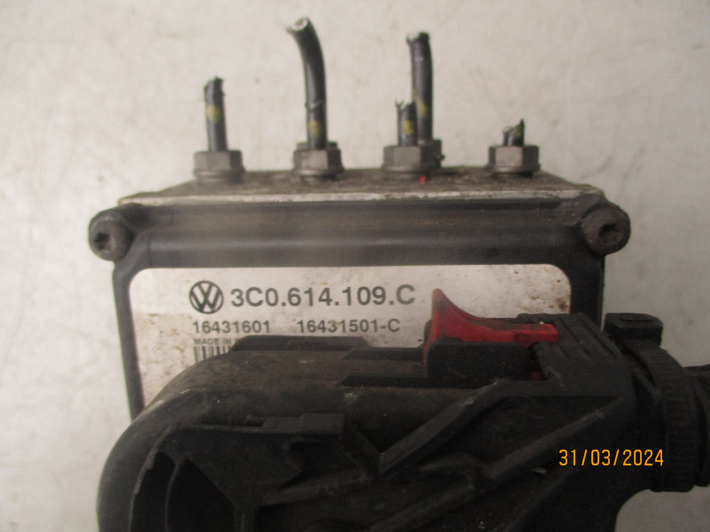 2008 VOLKSWAGEN PASSAT 2.0 DIESEL ABS PUMP CONTROL MODULATOR 3C0614109C