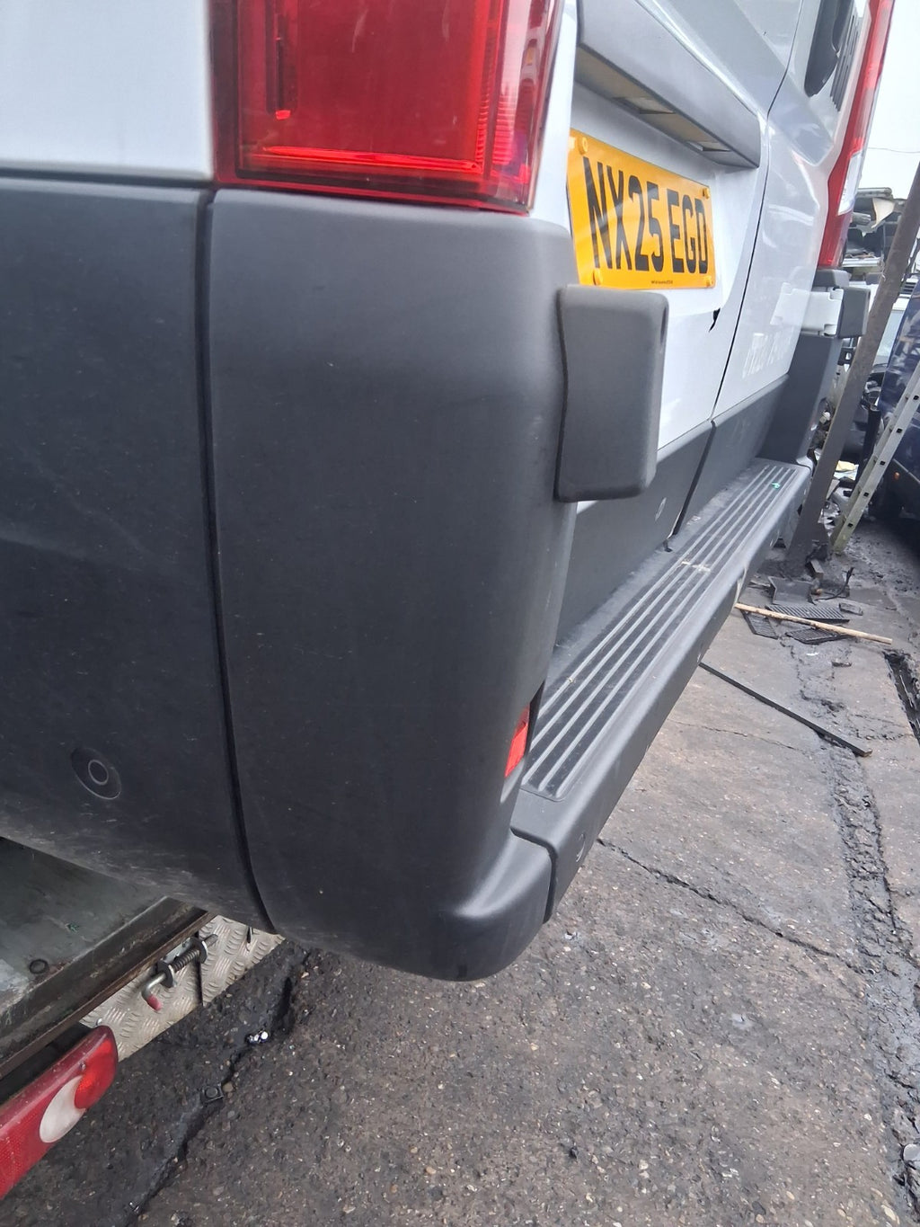 2025 FIAT DUCATO MK3 HIGH ROOF NSR PASSENGER SIDE REAR LEFT BUMPER CORNER