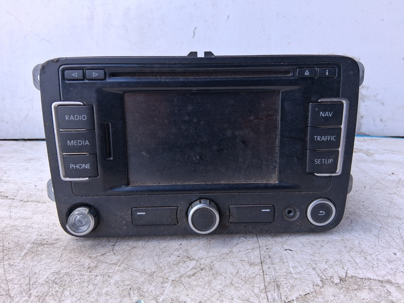 2010 VW VOLKSWAGEN PASSAT CC RADIO CD PLAYER STEREO HEAD UNIT 3C0035279H