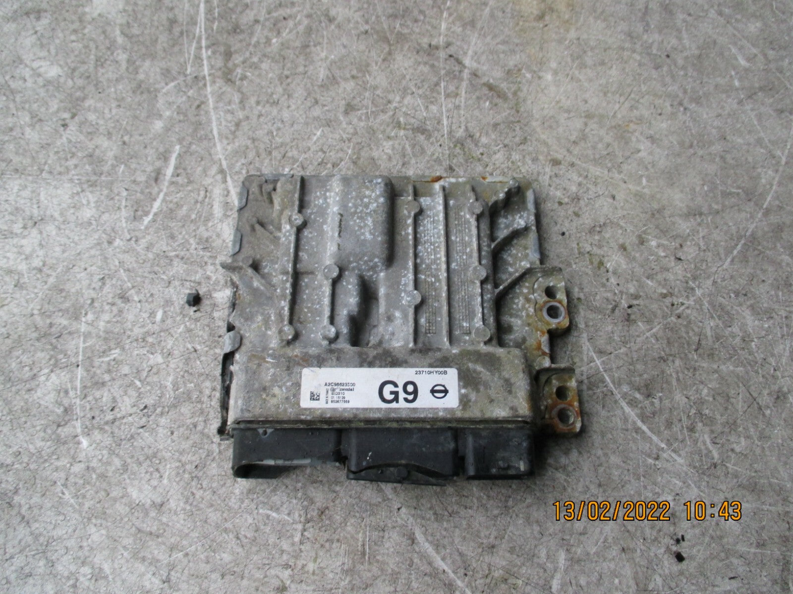 NISSAN JUKE 2015 MK1 ENGINE CONTROL UNIT ECU A2C9863500