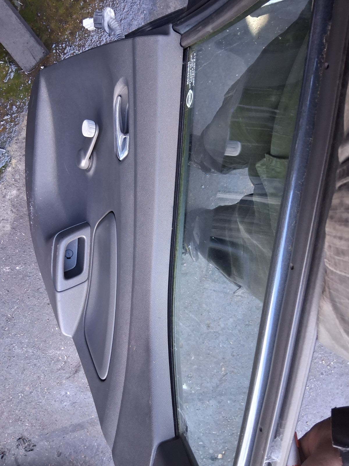 2018 NISSAN MICRA K14 OSR DRIVER SIDE REAR COMPLETE DOOR GREY TITANIUM KPN