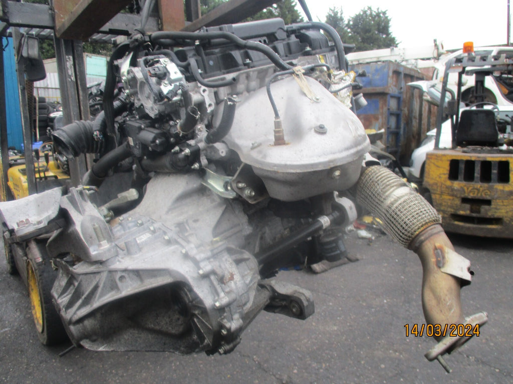2021 MAZDA 3 MK4 2.0 PETROL SKYACTIV-G HYBRID BARE ENGINE WITH PUMPS PE 21660345