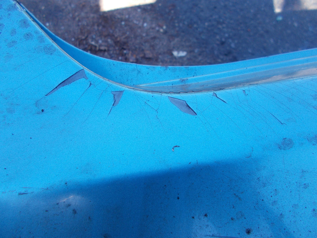 FORD FOCUS CC REAR BUMPER WITH PARKING SENSORS COMPLETE BLUE