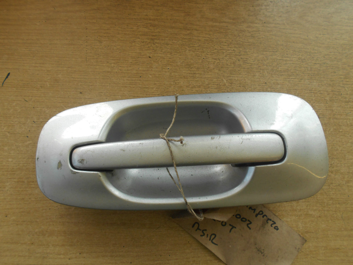SUBARU IMPREZA 2002 BUGEYE WRX NSR PASSENGER SIDE REAR EXTERIOR DOOR HANDLE