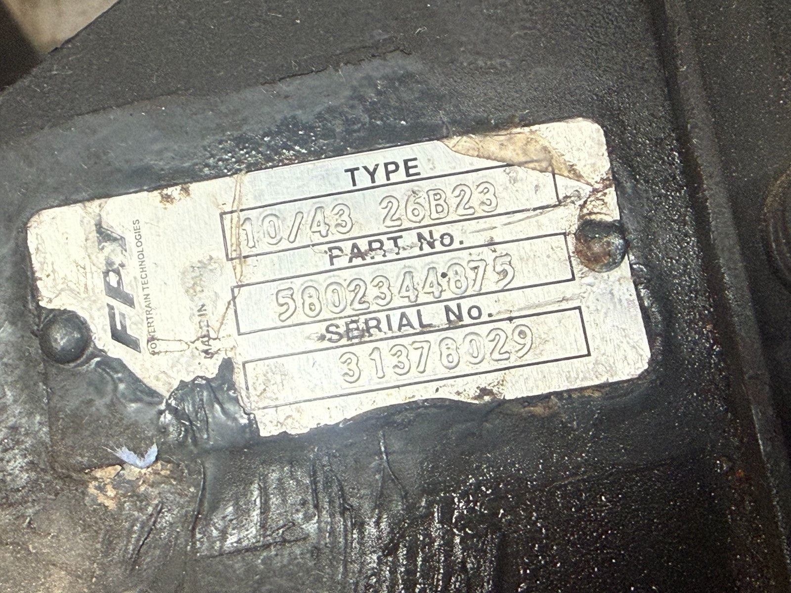 2023 IVECO DAILY MK6 70C21b 3.0 D AUTO XLWB REAR TWIN WHEEL DIFF AXLE 5802344875