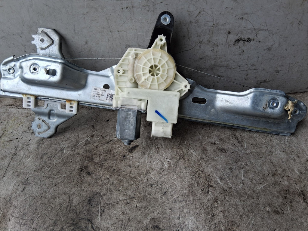 2020 NISSAN QASHQAI J11 MK2 NSR PASSENGER SIDE WINDOW MOTOR REGULATOR 82701HVOOC