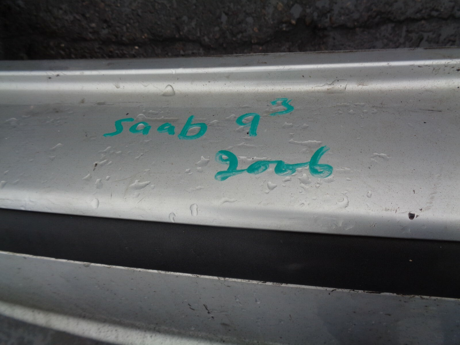 SAAB 9-3 9 3 2006 VECTOR SPORT 1.9 DIESEL REAR COMPLETE BUMPER
