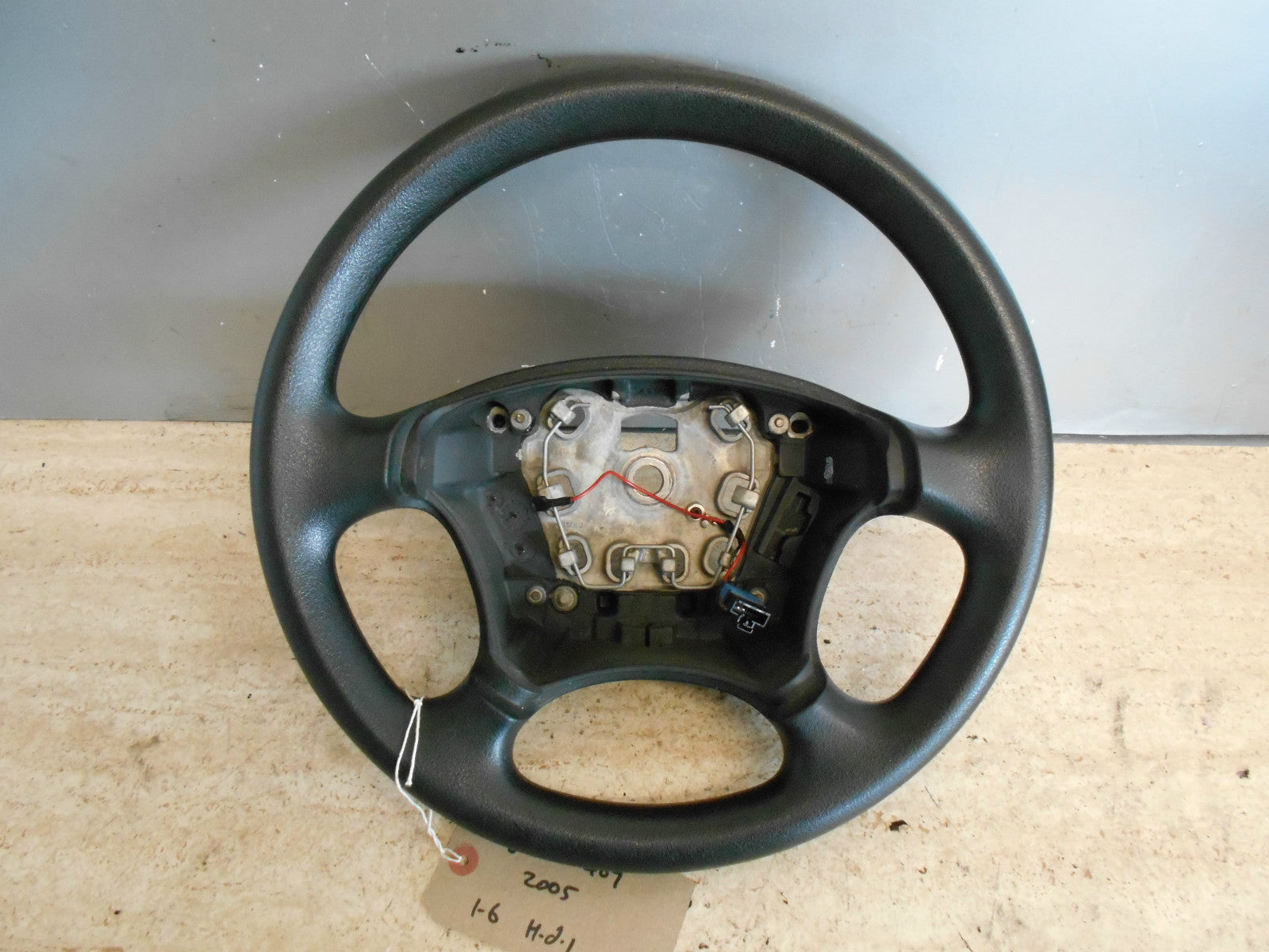 PEUGEOT 407 SW ESTATE 2005 STEERING WHEEL 9656242577