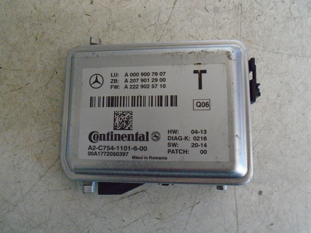 2018 MERCEDES A CLASS W176 FRONT WINDSCREEN CAMERA A0009007607