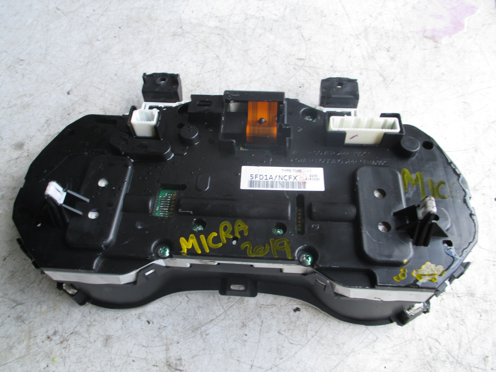 NISSAN MICRA K14 MK5 2019 1.0 PETROL MANUAL SPEEDOMETER INSTRUMENT CLUSTER