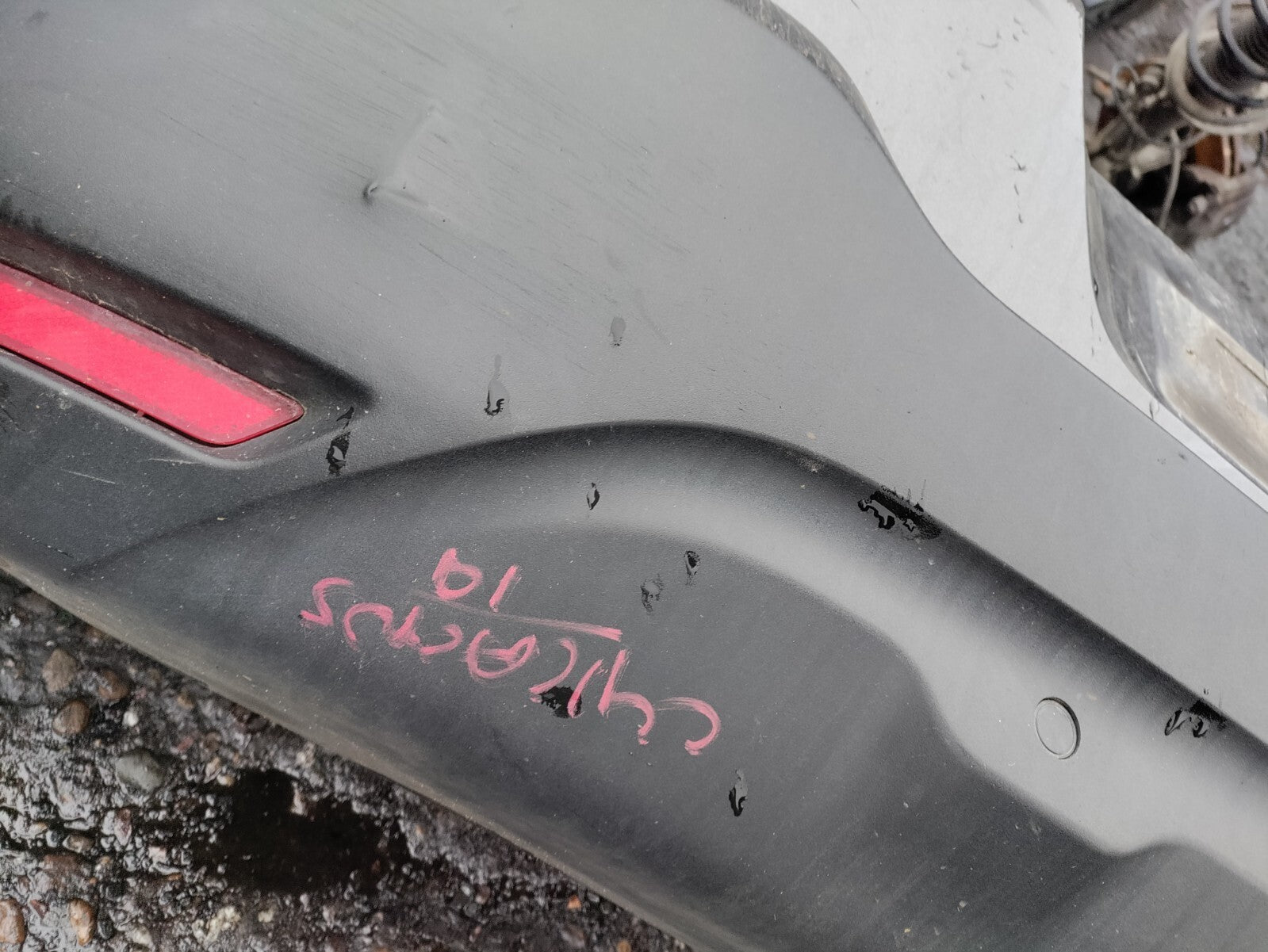 2019 CITROEN C4 CACTUS REAR COMPLETE BUMPER GREY