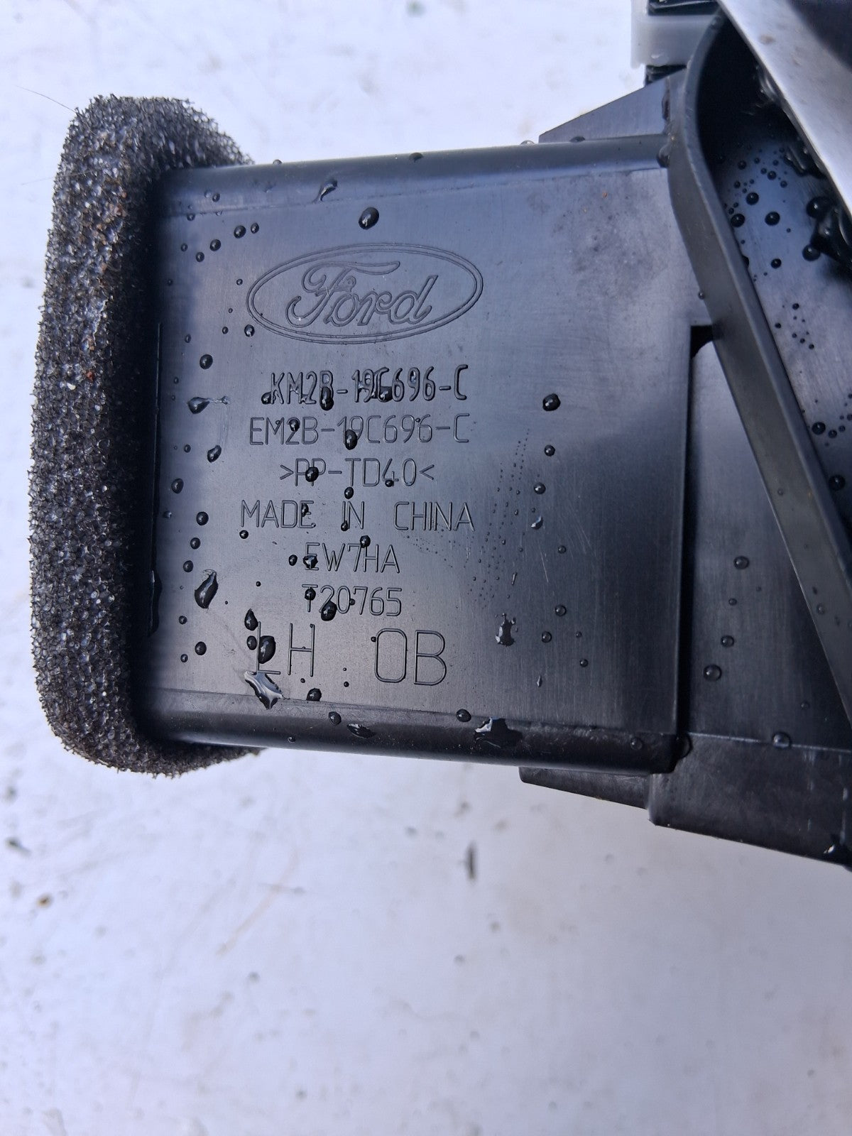 2019 FORD GALAXY MK4 NSF DASHBOARD AIR VENT PASSENGER LEFT SIDE KM2B19C69