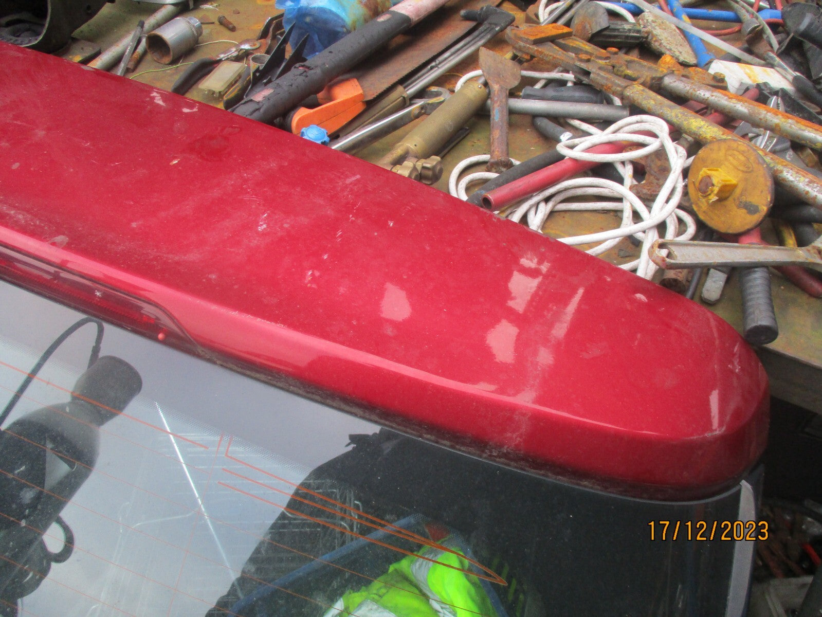 FORD KUGA 2017 MK2 REAR BOOTLID TAILGATE RUBY RED KD