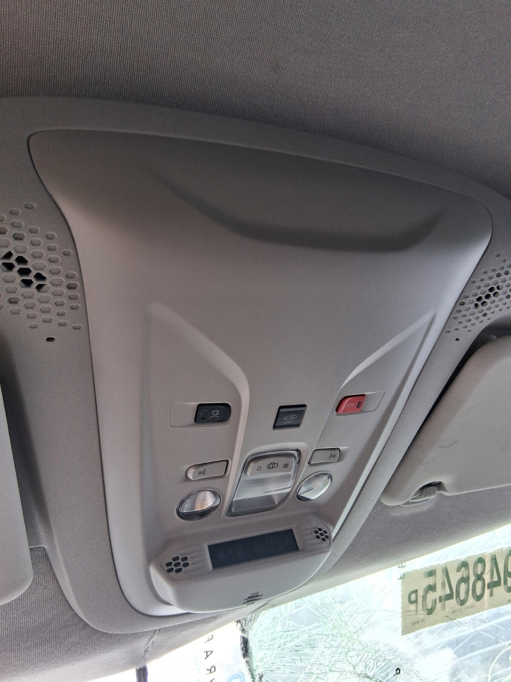 2024 TOYOTA PROACE CITY INTERIOR ROOF READING LIGHT