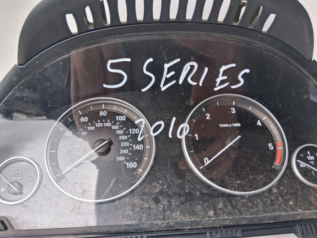2010 BMW 5 SERIES F10 2.0 DIESEL MANUAL SPEEDO INSTRUMENT CLUSTER 9249347