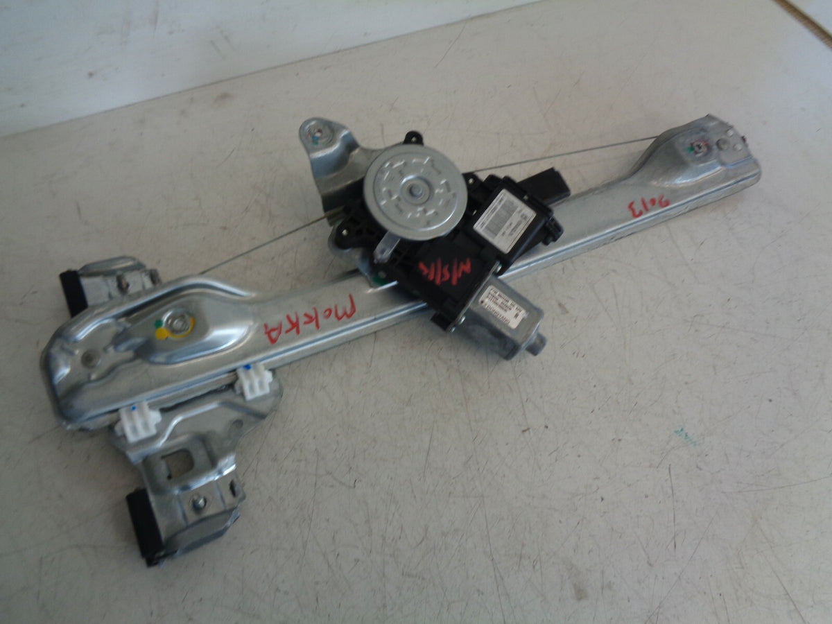VAUXHALL MOKKA 2013 MK1 NSR PASSENGER SIDE REAR DOOR WINDOW MOTOR & REGULATOR