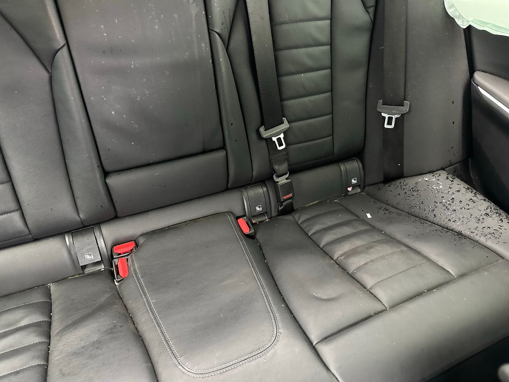 2019 BMW 3 SERIES G20 M SPORT REAR BENCH SEAT SPLIT CENTRE BLACK LEATHER