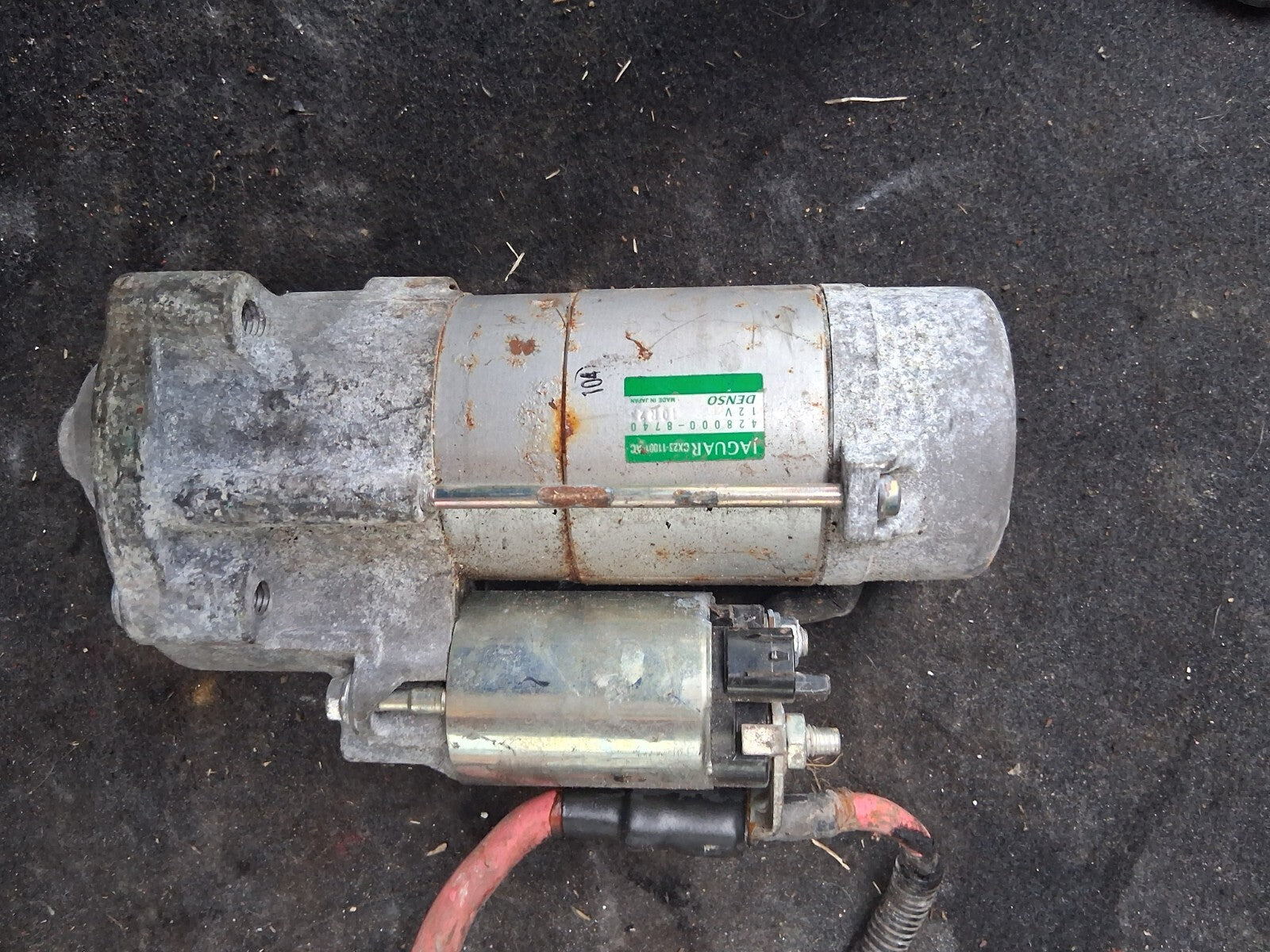 JAGUAR XF X250 2015 2.2 DIESEL STARTER MOTOR 4280008740