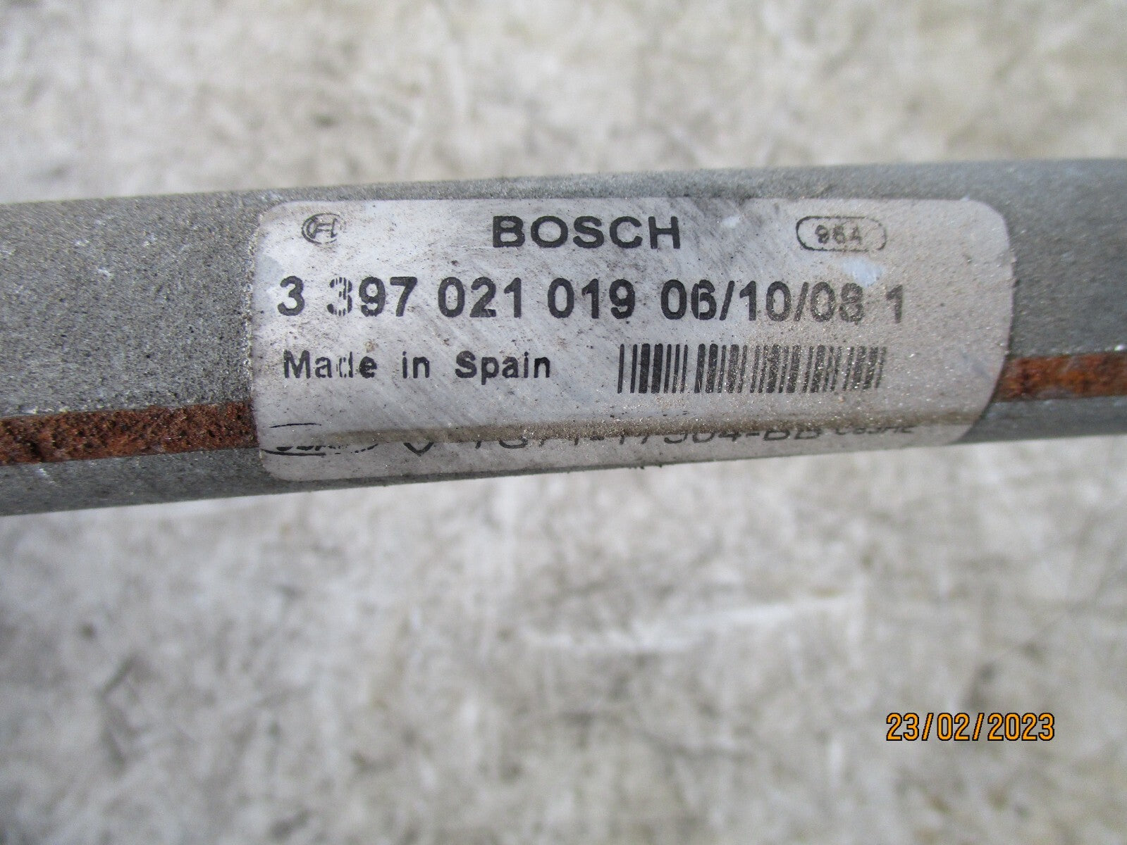FORD MONDEO MK4 2008 FRONT WIPER MOTOR & LINKAGE 7S7117K484