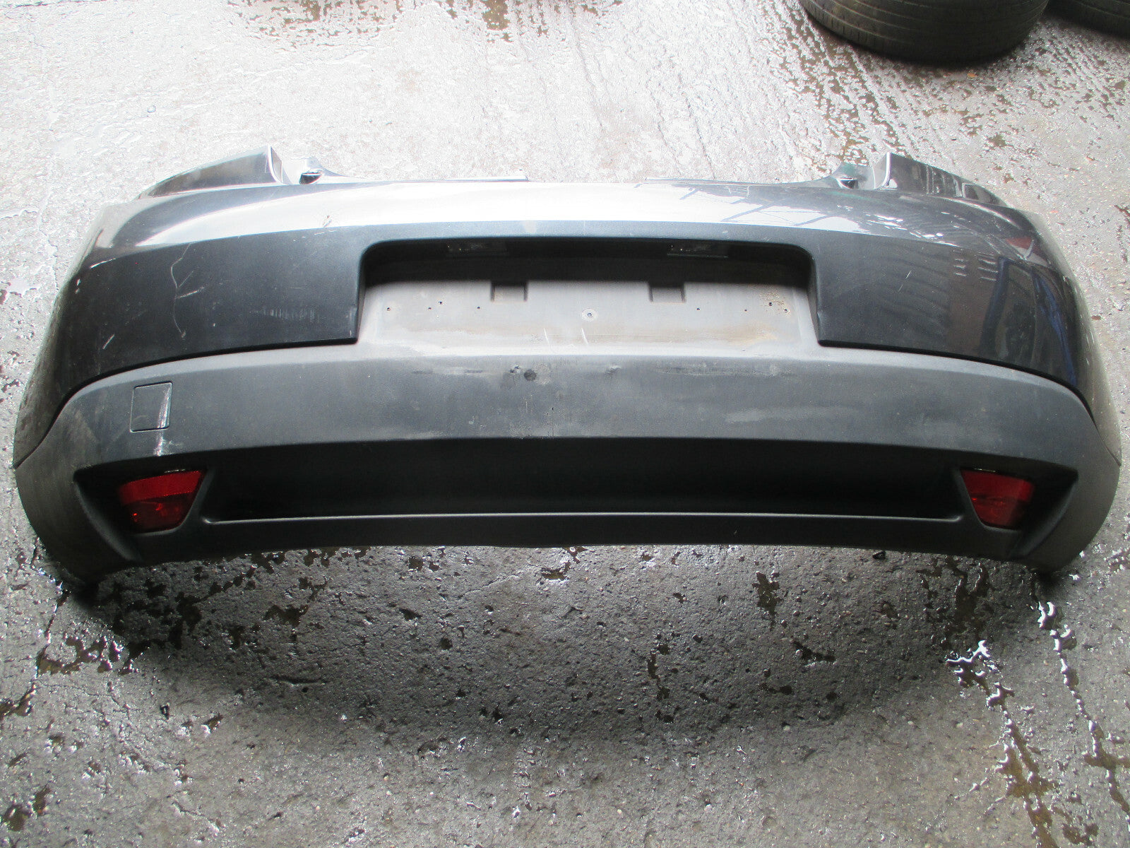 RENAULT MEGANE MK3 2013 REAR COMPLETE BUMPER GRIS ECLIPSE
