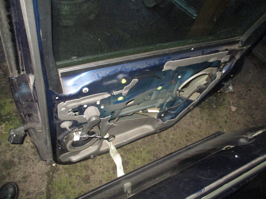 FORD S MAX MK1 2008 OSR DRIVER SIDE REAR COMPLETE DOOR BLUE