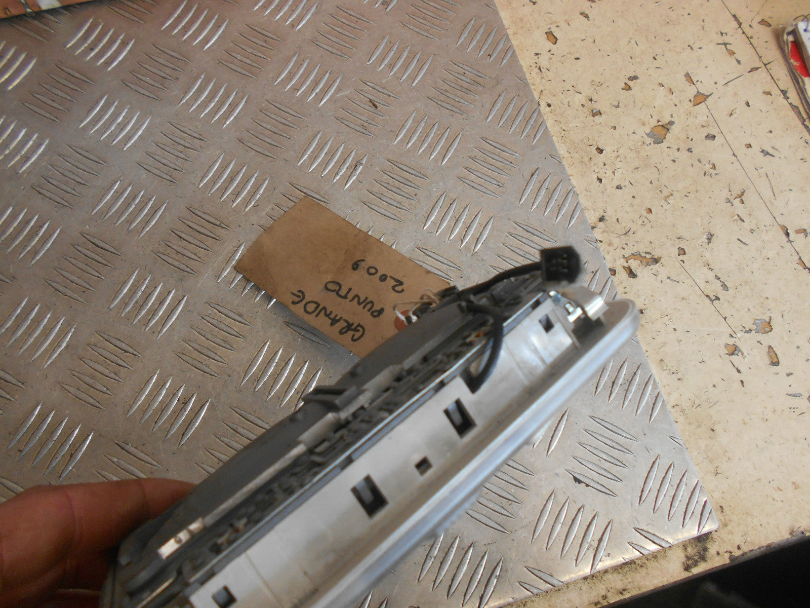 FIAT GRANDE PUNTO 199 2009 INTERIOR ROOF LIGHT