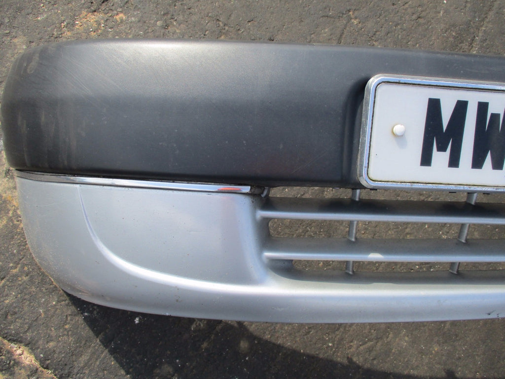 PEUGEOT PARTNER 2001 COMPLETE FRONT PLASTIC BUMPER SILVER