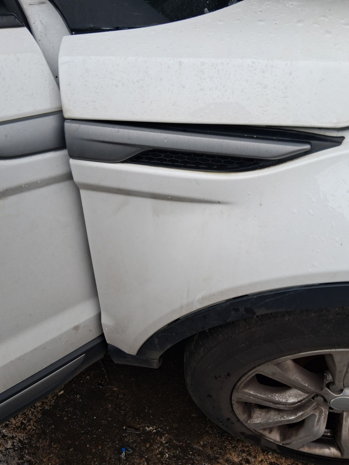2015 RANGE ROVER EVOQUE L538 OSF DRIVER SIDE FRONT RIGHT WING PANEL WHITE