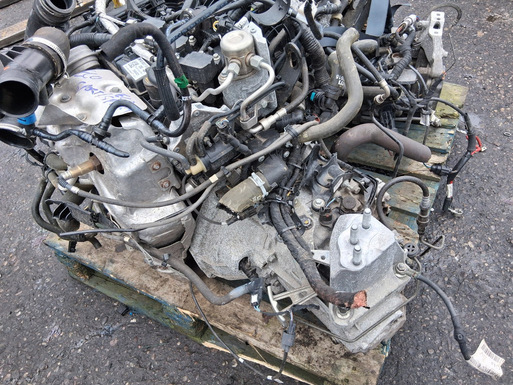2021 FORD ECOSPORT 1.0 PETROL MANUAL BARE ENGINE WITH PUMPS AND INJECTORS M1JU