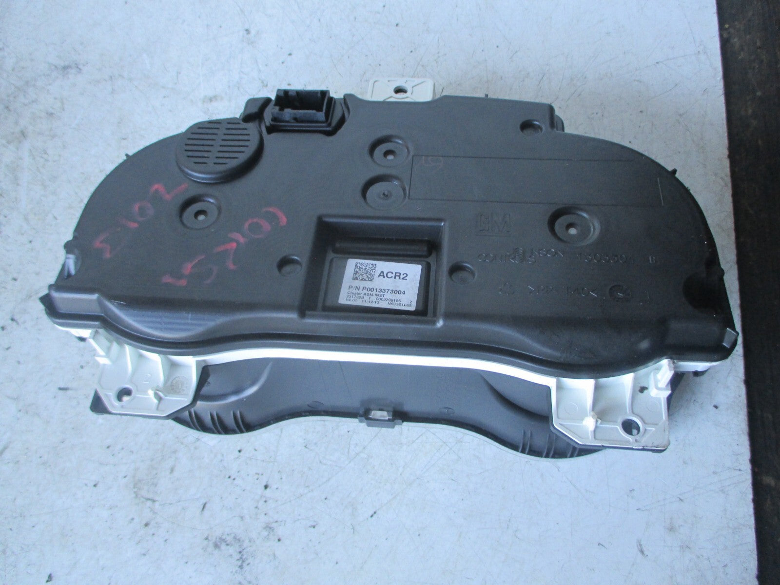 VAUXHALL CORSAD 2013 1.2 PETROL MANUAL SPEEDO SPEEDOMETER 13373004