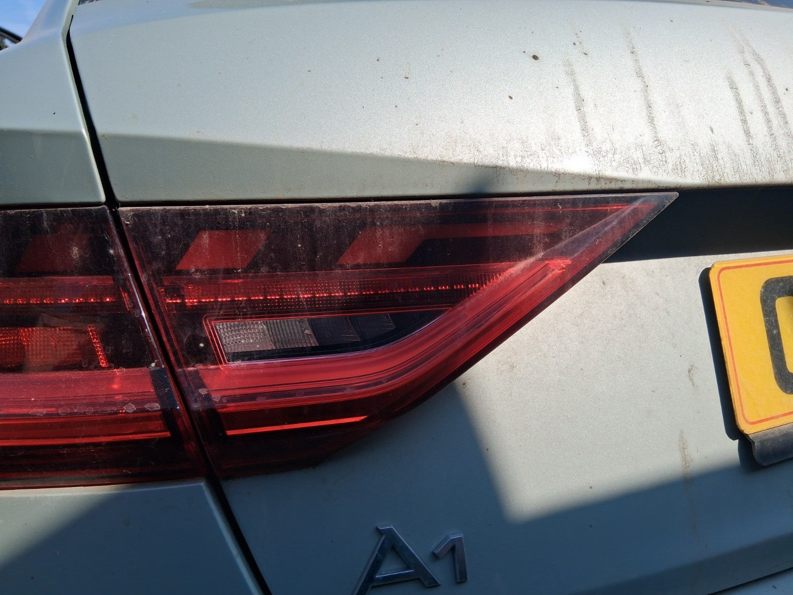 2023 AUDI A1 MK2 NSR PASSENGER SIDE REAR INNER LED TAIL LIGHT LAMP