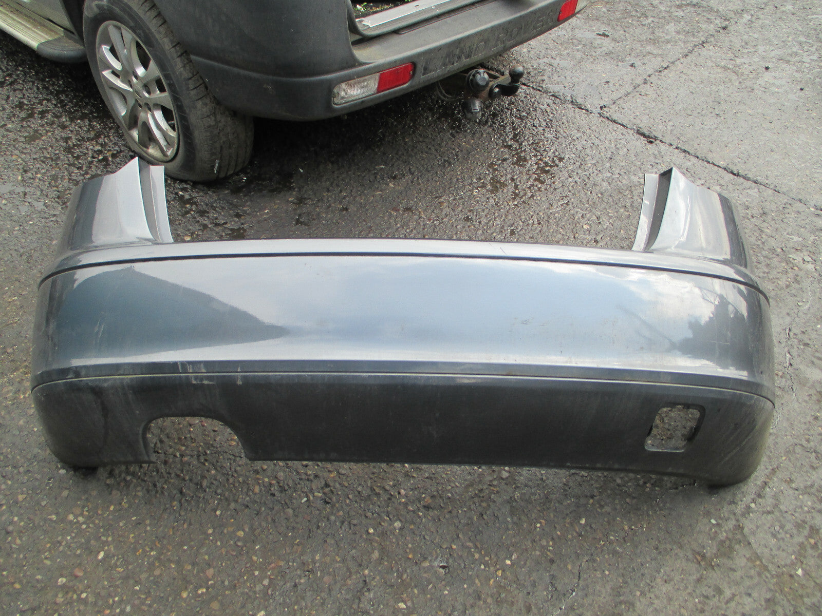 AUDI A3 8P MK2 2006 REAR COMPLETE BUMPER GREY 8P4807511