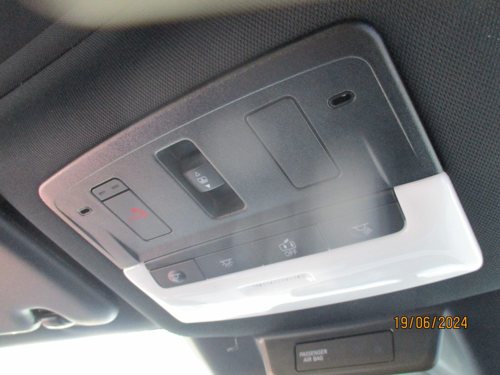 NISSAN QASHQAI J12 MK3 2023 FRONT INTERIOR ROOF READING LIGHT