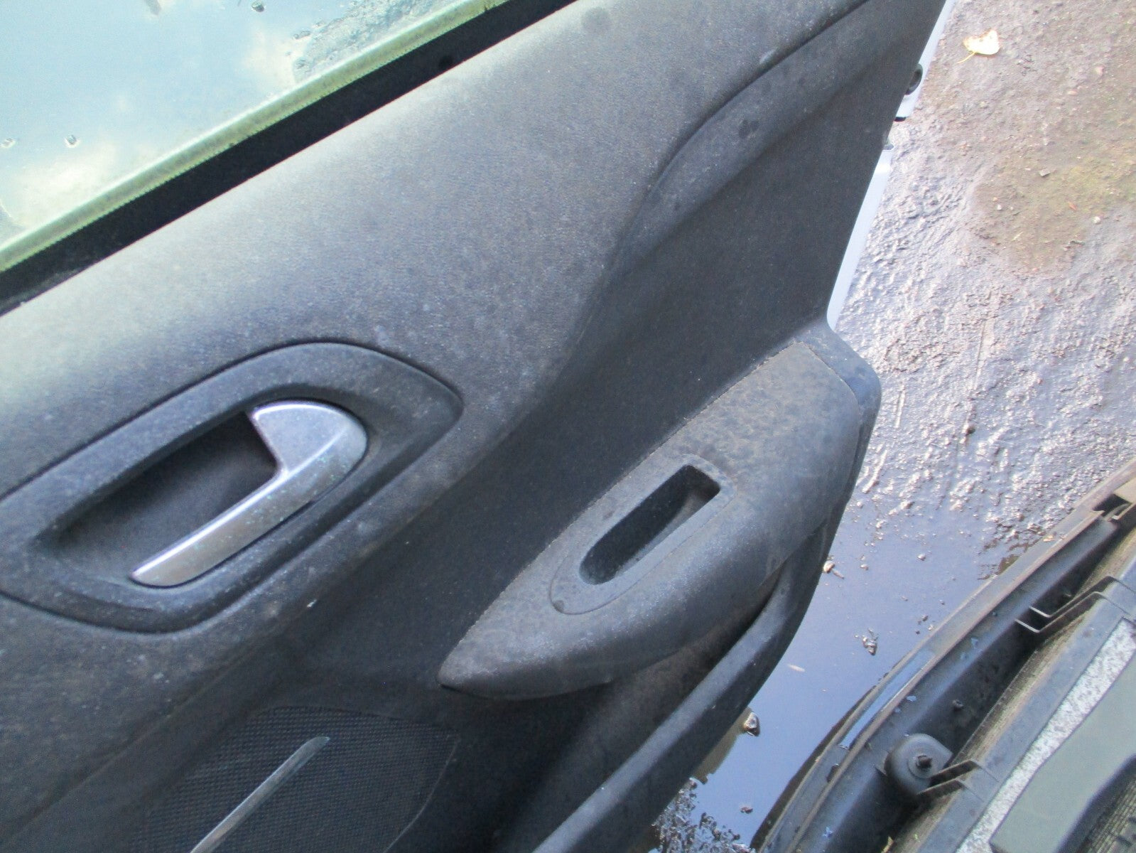 CITROEN DS4 2016 HATCHBACK OSR DRIVER SIDE REAR COMPLETE DOOR WHITE