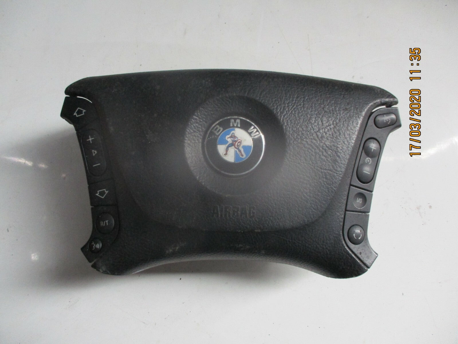BMW 5 SERIES E39 2002 MULTI FUNCTION STEERING WHEEL SAFETY BAG 565216306