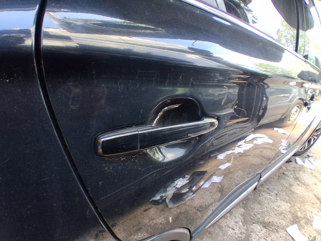 2018 MITSUBISHI OUTLANDER MK3 OSR DRIVER REAR DOOR HANDLE AMETHYST BLACK X42