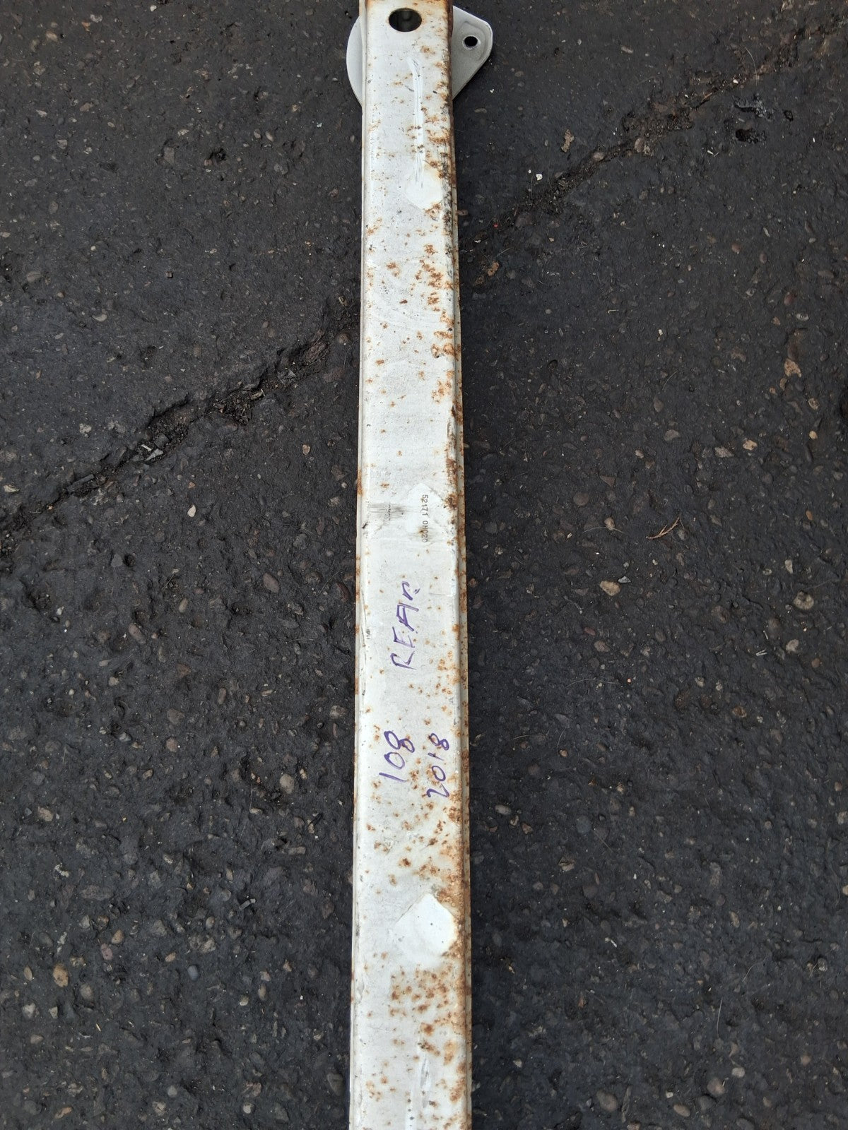 2019 PEUGEOT 108 3 DOOR MK2 REAR BUMPER CRASH BAR REINFORCEMENT BAR