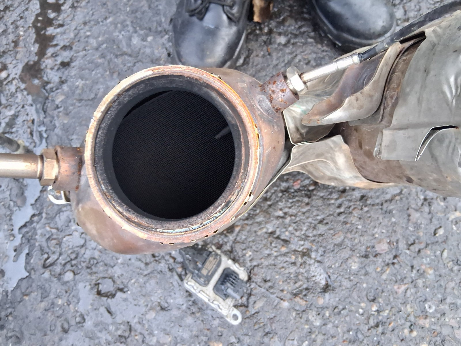 2024 FIAT DUCATO MK3 2.2 DIESEL PARTICULATE FILTER CATALYTIC CONVERTER 46857617