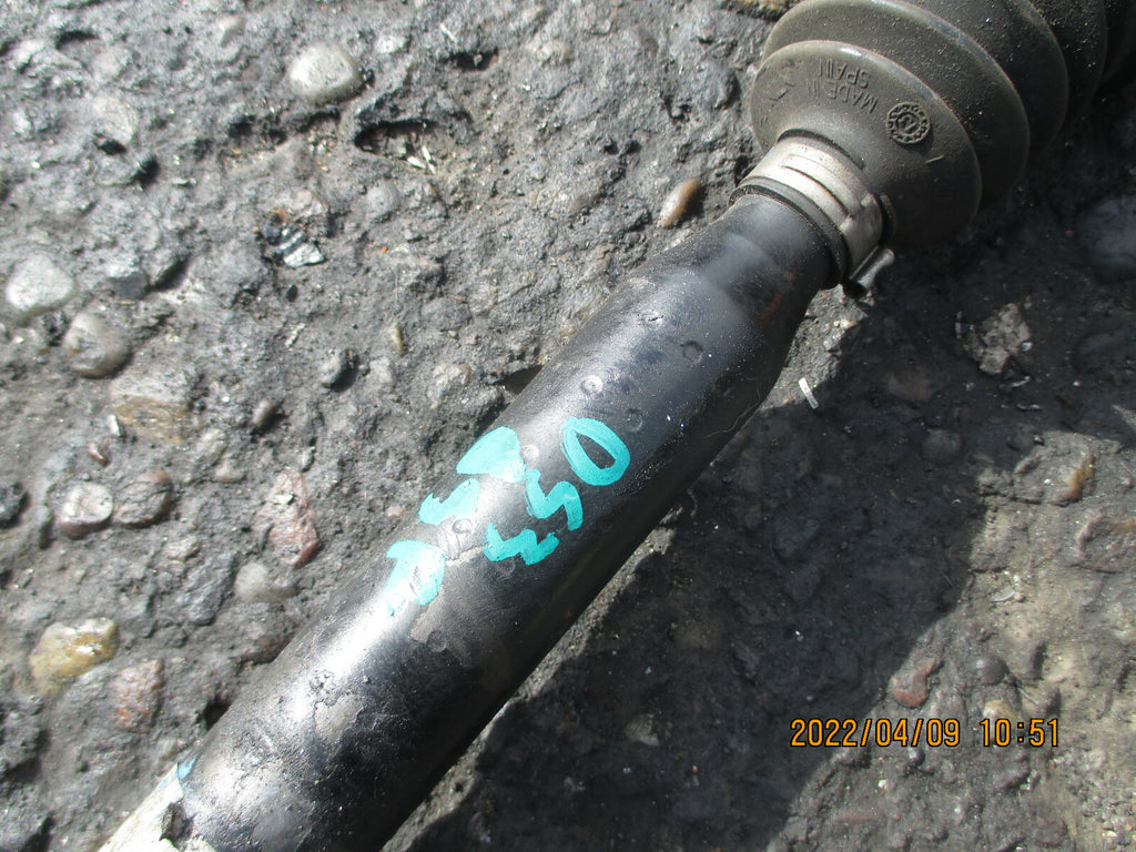 CITROEN DS3 2017 1.2 PETROL MANUAL OSF DRIVER SIDE FRONT DRIVESHAFT