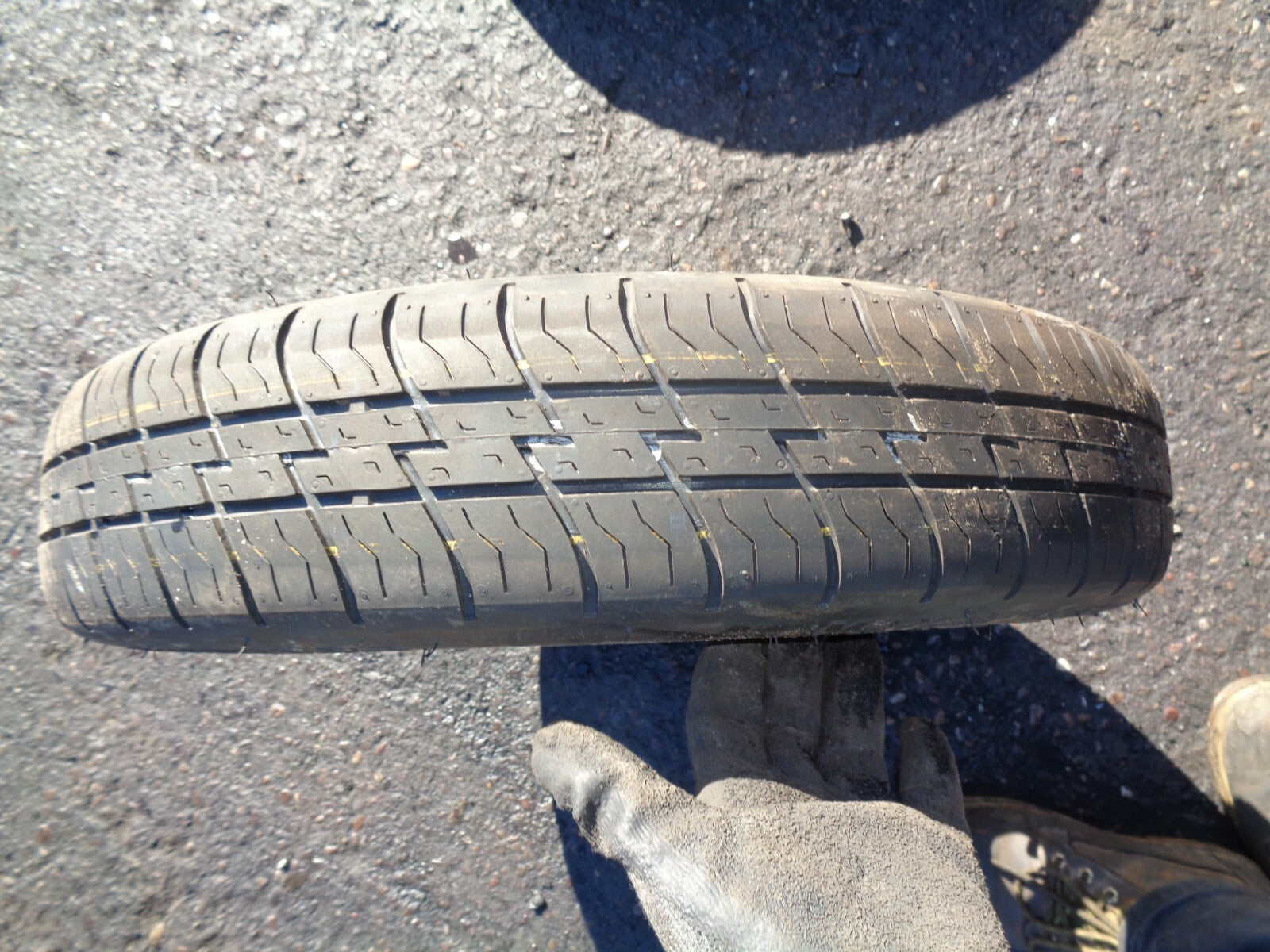 VW VOLKSWAGEN SCIROCCO 2011 16 INCH EMERGENCY SPACE SAVER WHEEL 125/70R16