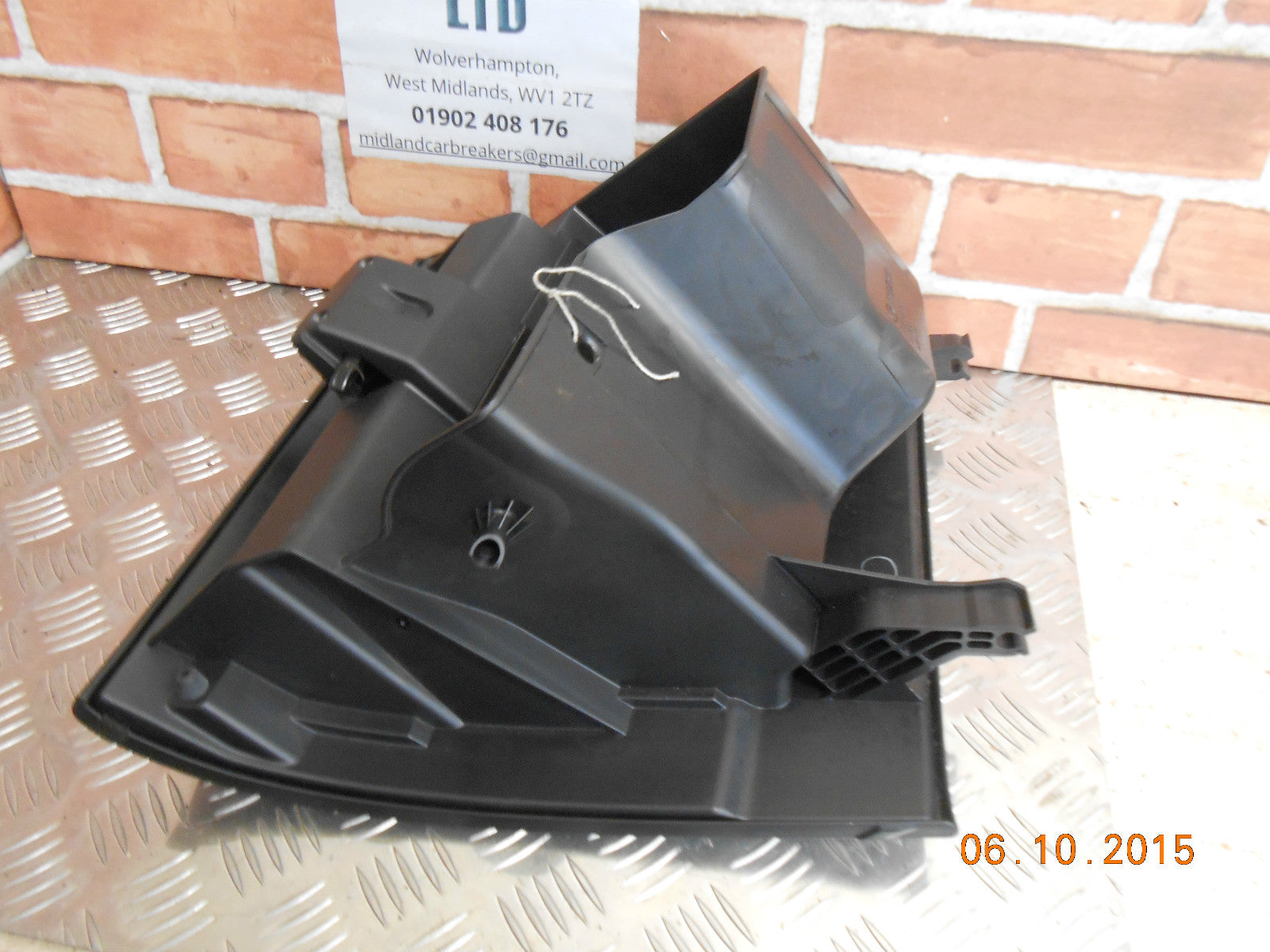 MAZDA 2 2009 DASH DASHBOARD STORAGE BLACK GLOVEBOX GLOVE BOX D65164161