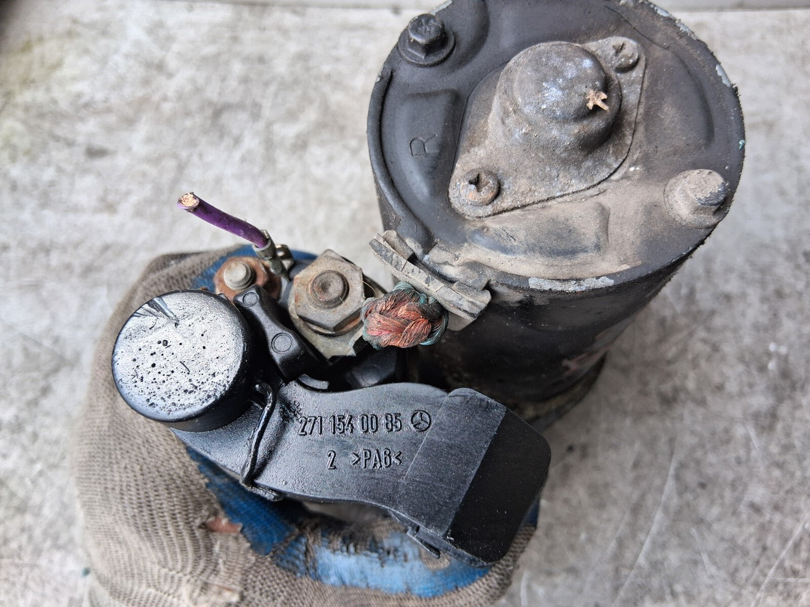 2008 MERCEDES C CLASS ESTATE 1.8 PETROL STARTER MOTOR 2711540085