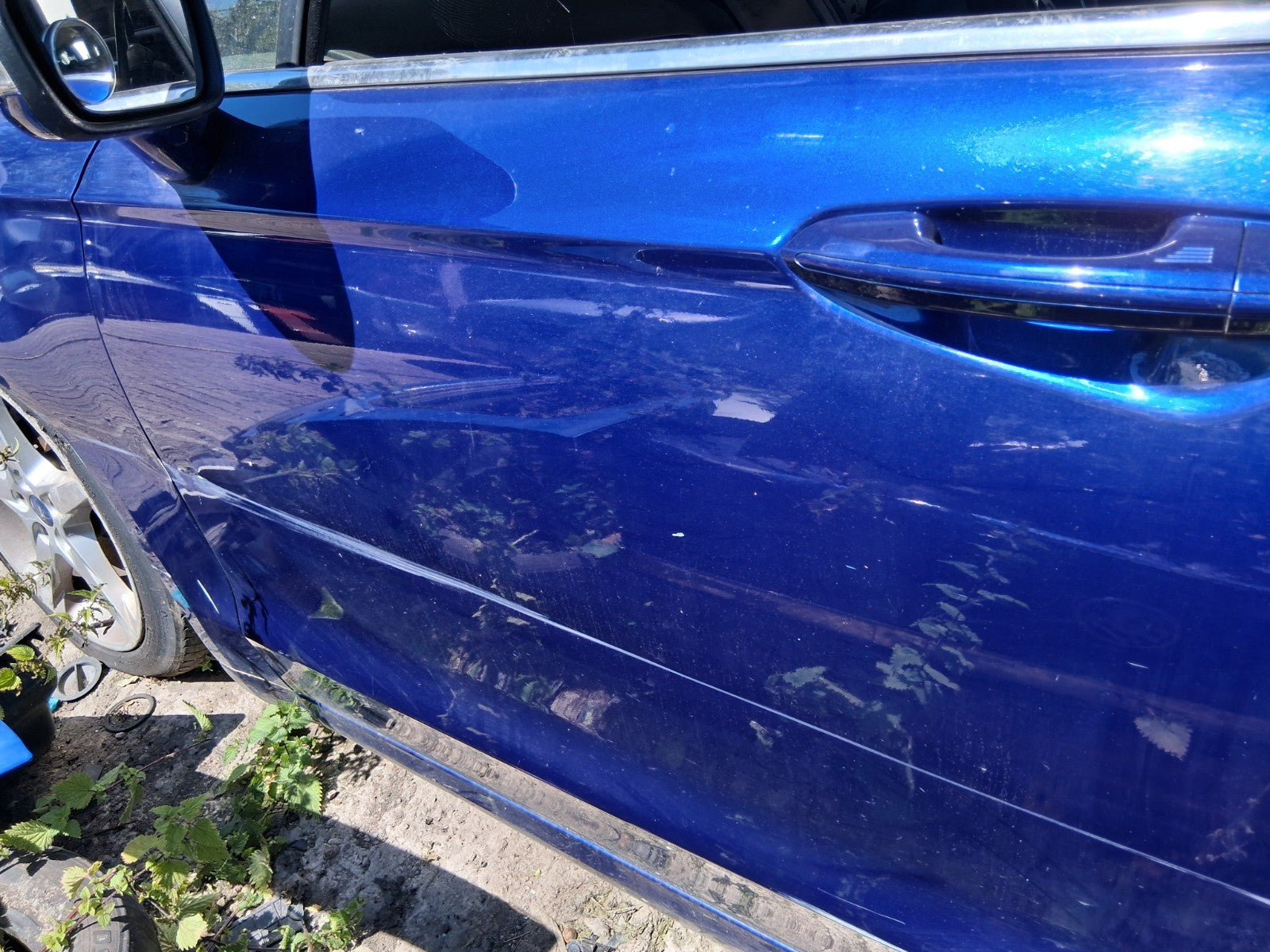 2016 FORD MONDEO MK5 HATCHBACK NSF PASSENGER SIDE BARE DOOR WEDGEWOOD BLUE LD
